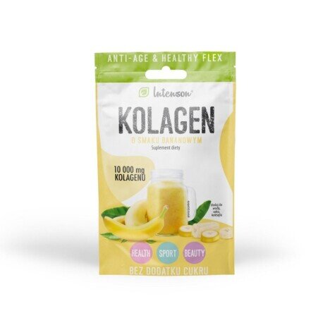 Intenson Colagen hidrolizat 1 pliculet 10.000 mg aroma Banana